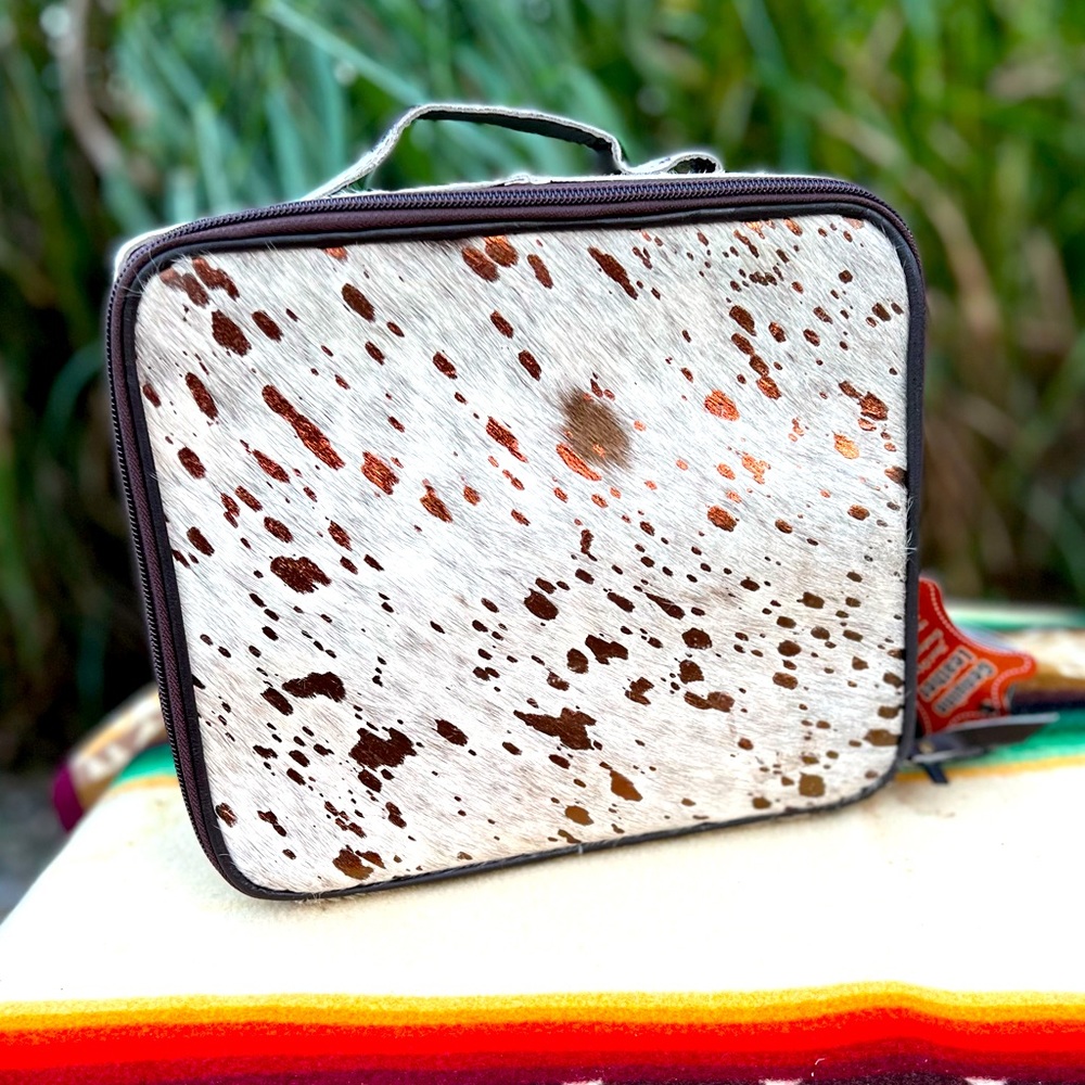 Cowhide Leather Jewelry Case